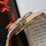 Rolex Day-Date Eisenkiesel Dial Copies Watch 18K Gold Wrapped Custom QF 36mm - Image 7