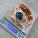 Rolex Day-Date Blue Green Dial Luxury Fake Watches 18K Gold Wrapped Custom GM Factory 36mm - Image 2