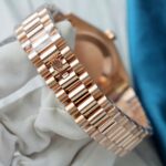 Rolex Day-Date Blue Green Dial Luxury Fake Watches 18K Gold Wrapped Custom GM Factory 36mm - Image 9