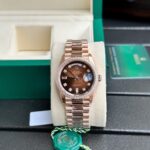 Rolex Day-Date Fake Watch Dial Chocolate EW Factory 36mm