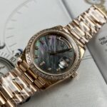 Rolex Day-Date Fake Watch Mother Of Pearl Dial TW Factory 40mm - Image 2