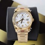 Rolex Day-Date Replica Watches White Dial Weight 181 Grams GM Factory 40mm