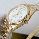 Rolex Day-Date Replica Watches White Dial Weight 181 Grams GM Factory 40mm - Image 7