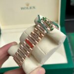 Rolex Fake Watch Day-Date Dial Chocolate President Dial EW Factory 36mm - Image 8