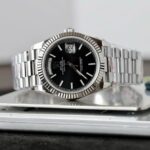 Rolex Day-Date Replica Watches Black Dial Weight 180 Grams GM Factory 40mm - Image 3