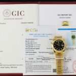 Rolex Day-Date Black Dial With Checkered Pattern Custom 18K Gold Wrapped GM Factory 40mm