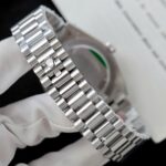 Rolex Day-Date Imitation Watch Ice Blue Dial Cross Pattern GM Factory 40mm - Image 10