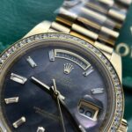 Rolex Day-Date Fake Watch Mother Of Pearl Dial President Strap 40mm - Image 5