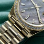 Rolex Day-Date Fake Watch Mother Of Pearl Dial President Strap 40mm - Image 6