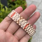 Rolex Day-Date Rose Gold Best Replica Watch White Dial 40mm - Image 7