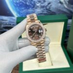 Rolex Day-Date Replica Watch With Red Ruby Dial EW Factory 40mm - Image 4