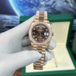Rolex Day-Date Replica Watch With Red Ruby Dial EW Factory 40mm - Image 3