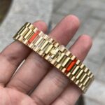 Rolex Day-Date Replica 1:1 Watch Champagne Dial Jubilee Strap 40mm - Image 6