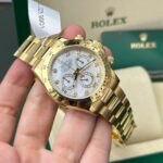 Rolex Daytona 116508 Gold Wrapped Replica 11 Watch Dial Mother Of Pearl 40mm - Image 4