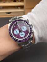 Rolex Luxury Replica Watches Daytona 116508 Warm Burgundy Best Quality 40mm - Image 9