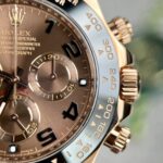 Rolex Daytona 116515LN 18K Rose Gold Wrapped Replica Watch 40mm - Image 4