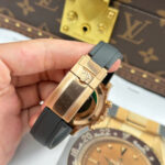 Rolex Daytona 116515LN Luxury Replica Watches Chocolate Dial Oysterflex Strap Clean Factory 40mm - Image 12