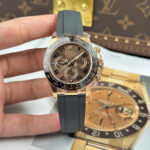 Rolex Daytona 116515LN Luxury Replica Watches Chocolate Dial Oysterflex Strap Clean Factory 40mm