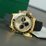 Rolex Daytona 116518 Yellow Champagne Dial Replica Watches Calibre 4131 Movement 40mm - Image 3