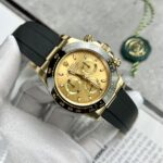 Rolex Daytona 116518LN Replica 1:1 Watch Yellow Gold Dial BT Factory 40mm