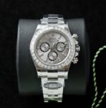 Rolex Daytona 126500 Copies Watch Diamonds Moissanite Custom 40mm - Image 2