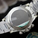 Rolex Daytona 126500 Copies Watch Diamonds Moissanite Custom 40mm - Image 8