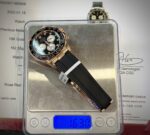 Rolex Daytona 126515 Dial Black Replica Watch Weight 163Gram Custom Gold Wrapped 40mm - Image 2