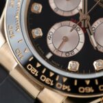 Rolex Daytona 126515 Dial Black Replica Watch Weight 163Gram Custom Gold Wrapped 40mm - Image 7