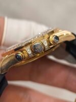 Rolex Daytona 126538TBR Turquoise Diamond Replica Watches Oysterflex Strap FH Factory 40mm - Image 7