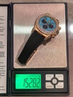 Rolex Daytona 126538TBR Turquoise Diamond Replica Watches Oysterflex Strap FH Factory 40mm - Image 2