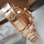 Rolex Daytona 126595TBR Replica Watch Custom Gold Wrapped And Moissanite Diamonds 40mm - Image 9