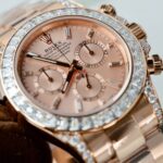 Rolex Daytona 126595TBR Replica Watch Custom Gold Wrapped And Moissanite Diamonds 40mm - Image 5