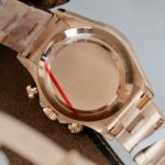 Rolex Daytona 126595TBR Replica Watch Custom Gold Wrapped And Moissanite Diamonds 40mm - Image 8