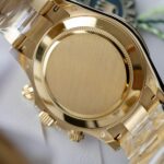 Rolex Daytona 126598TRU Replica Watches Custom Gold Wrapped + Ruby + Diamonds Moissanite 40mm - Image 8