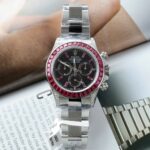 Rolex Best Replica Watch Daytona 126599TRU Custom Ruby Red Baguette 40mm