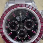 Rolex Daytona 126599TRU Replica Watch 18K Solid Gold + Natural Ruby + Natural Diamonds Custom 40mm - Image 4