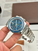 Rolex Daytona Arolla Challenge Blue Luxury Imitation Watches Dial Skeleton 40mm - Image 8