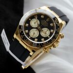 Rolex Daytona Replica Watch Custom 18K Gold Wrapped Movement Calibre 4131 40mm - Image 3
