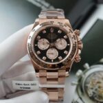 Rolex Daytona Copies Watch Custom Gold Wrapped 18K + Movement Calibre 4131 40mm - Image 2