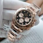 Rolex Daytona Copies Watch Custom Gold Wrapped 18K + Movement Calibre 4131 40mm - Image 3
