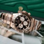Rolex Daytona Copies Watch Custom Gold Wrapped 18K + Movement Calibre 4131 40mm - Image 4