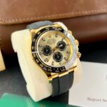 Rolex Daytona Best Replica Watch Gold Wrapped Custom 40mm - Image 3