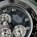 Rolex Daytona Replica Watch Dial Mother Of Pearl Custom Moissanite Diamonds 40mm - Image 5