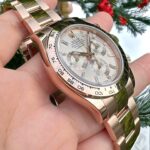 Rolex Daytona 18K Solid Rose Gold Replica Watch 40mm - Image 6