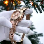Rolex Daytona 18K Solid Rose Gold Replica Watch 40mm - Image 4