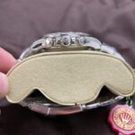 Rolex Daytona Replica Watch Custom 18K Solid White Gold Baguette Diamonds 40mm - Image 7