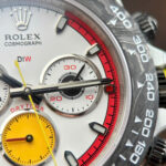 Rolex Daytona DiW Ferrari Knock Off Watches White Carbon Super Light 40mm - Image 8