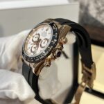 Rolex Daytona Replica Watch White Dial Rubber Strap BT Factory 40mm - Image 4