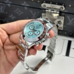 Rolex Daytona Ice Blue 116506 Best Replica Watches Refined Weight 180 Grams QF Factory 40mm - Image 4