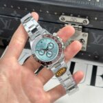 Rolex Daytona Ice Blue 116506 Best Replica Watches Refined Weight 180 Grams QF Factory 40mm - Image 2